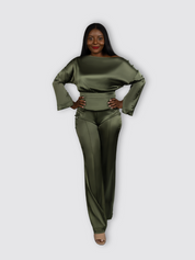 Two-Piece Luxe Wear (Olive)