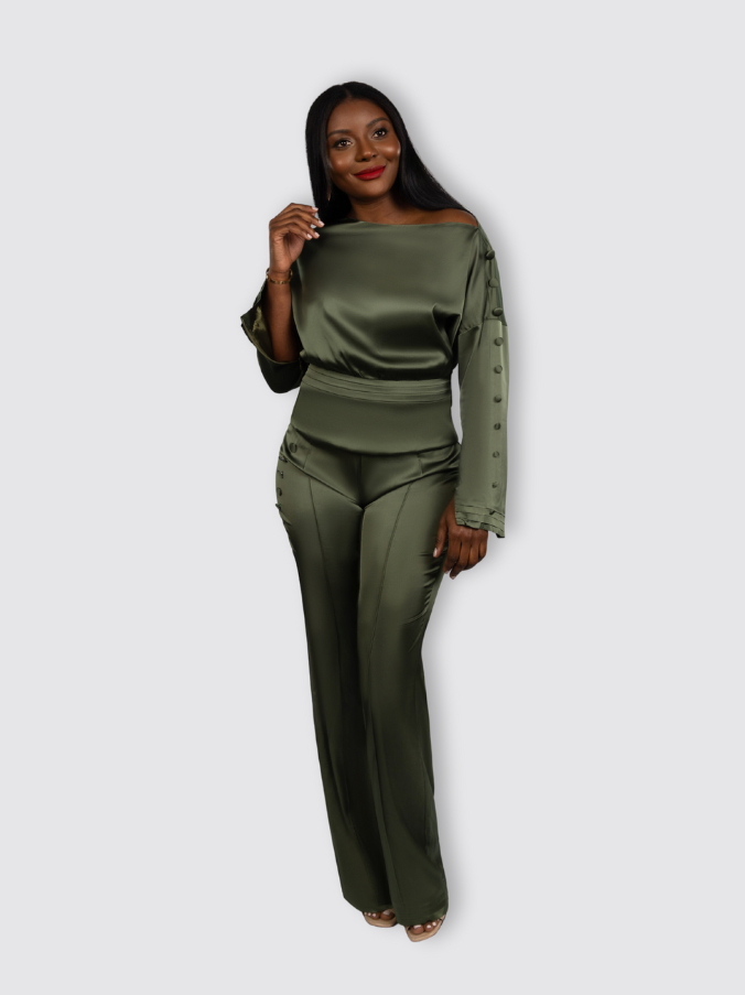 Two-Piece Luxe Wear (Olive)