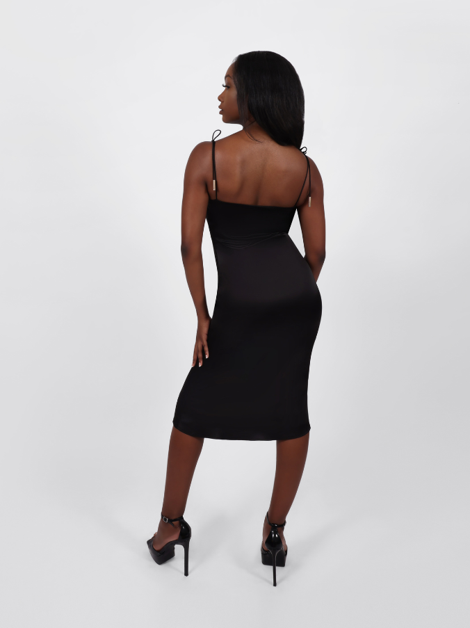 Classic Slip Dress (Black)