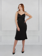 Classic Slip Dress (Black)