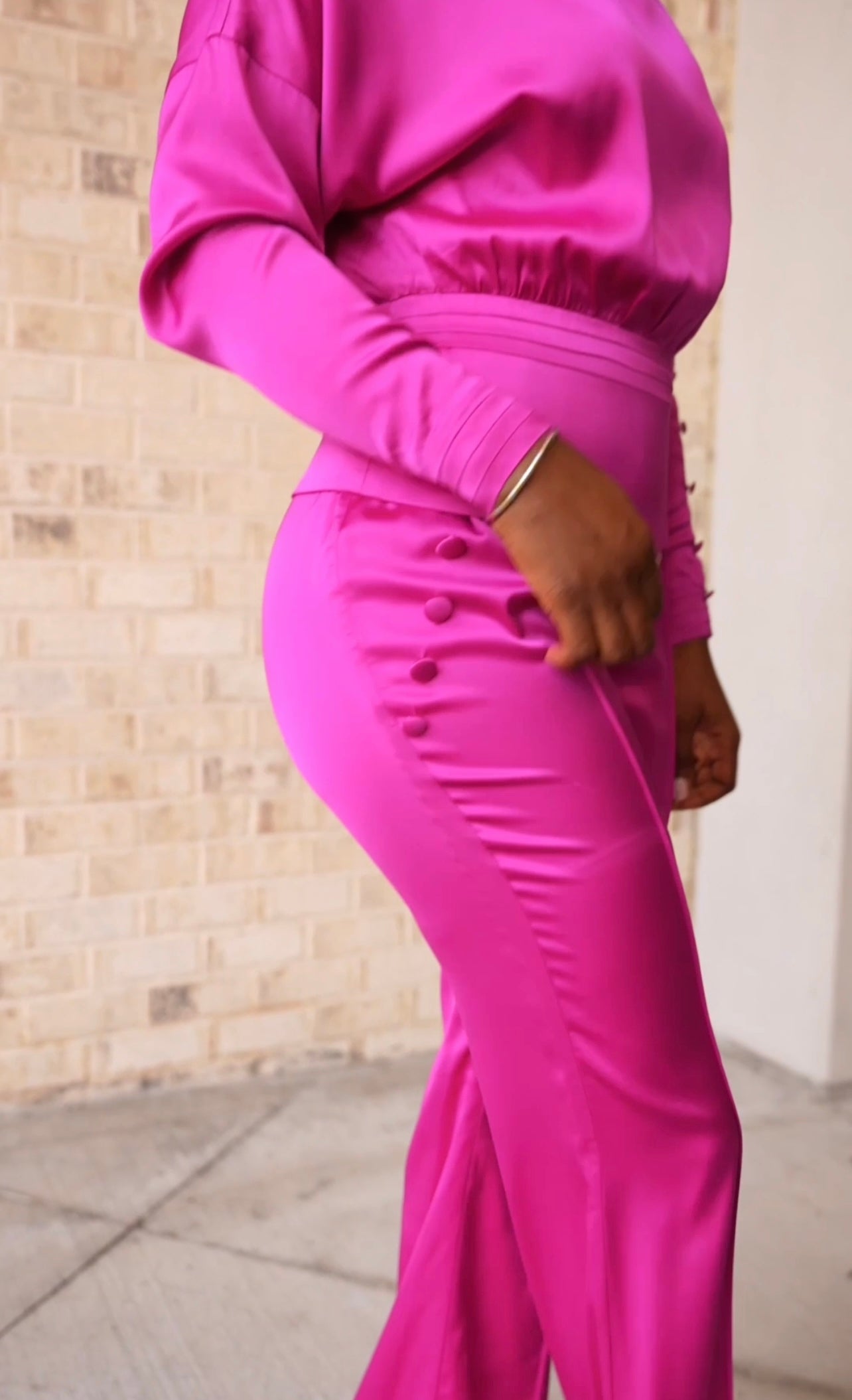 Two-Piece Luxe Wear (Magenta)