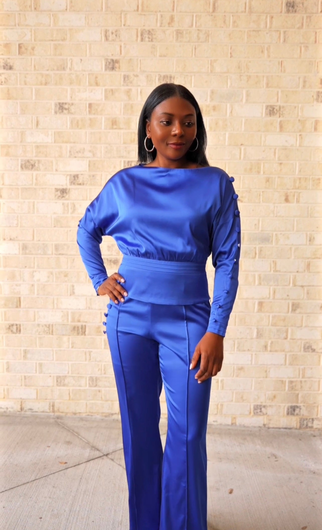 Two-Piece Luxe Wear (Royal)