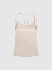 Multi-Wear Silk Camisole Top (Champagne)