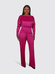 Two-Piece Luxe Wear (Magenta)